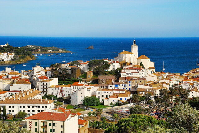 Blick auf Cadaqués