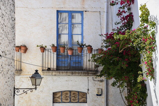 Eine Straße in Cadaqués