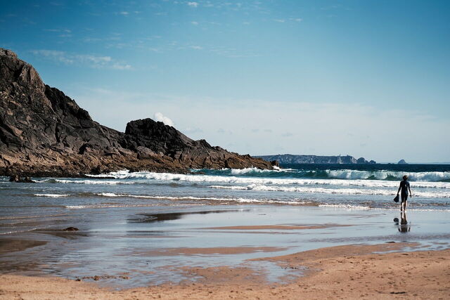 An der Küste der Bretagne