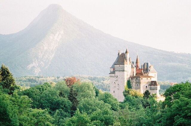 Château de Menthon-Saint-Bernard, Aussicht