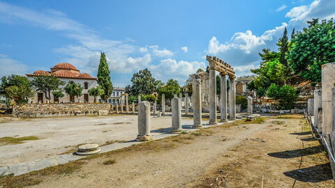 Agora von Athen