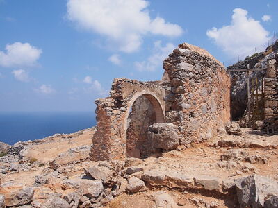 Gouverneto Kloster, Blick auf die Küste