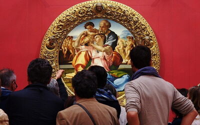 Michelangelo in der Uffizi Galerie