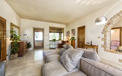 Villa Piazza della Fortezza - Montalcino, Toskana, Italien