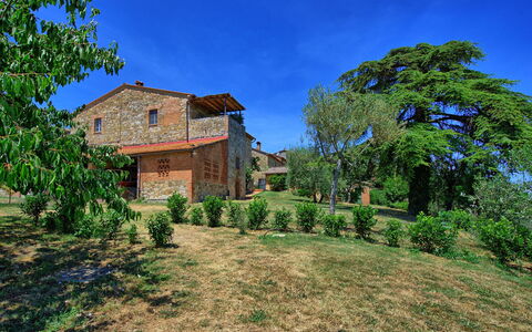 Casa Olivia: Eigentum, Vegetation, Blau, Haus, Grundeigentum, Natürliche Landschaft, Zuhause, Estate, Himmel, Baum