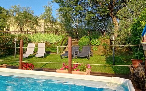 Il Circolo: Schwimmbad, Resort, Garten, Blumentopf, Freizeit, Hinterhof, Gartenmöbel, Schatten, Eco Hotel