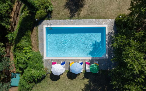 Casa Corella: Wasser, Pflanze, Azurblau, Rechteck, Gras, Vegetation, Schatten, Schwimmbad, Freizeit, Landschaft