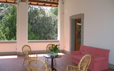 Villa Le Volte: Eigentum, Zimmer, Gebäude, Möbel, Haus, Grundeigentum, Tabelle, Interior Design, Veranda, Zuhause