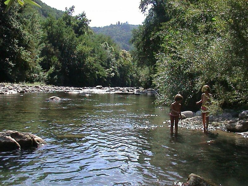 You can bath in the river, but it can be cold even in the summer !