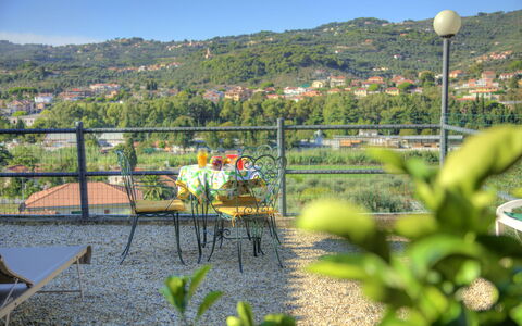 Casa Ilaria - Diano Marina: Vegetation, Baum, Ländliches Gebiet, Bergstation, Landschaft, Pflanze, Gras, Urlaub, Tourismus, Berg