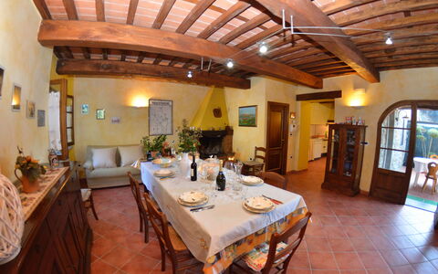 Casa Milena: Eigentum, Zimmer, Gebäude, Decke, Grundeigentum, Esszimmer, Estate, Interior Design, Haus, Restaurant