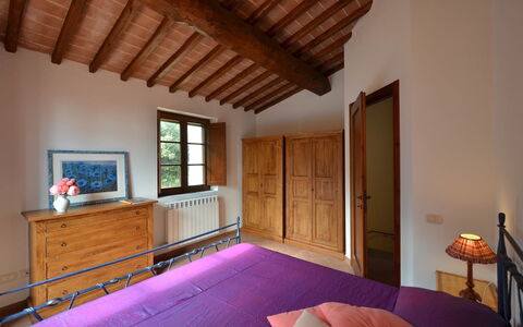 Casa Alla Minuccia Di Villa a Sesta: Zimmer, Eigentum, Gebäude, Möbel, Interior Design, Haus, Decke, Schlafzimmer, Grundeigentum, Bett