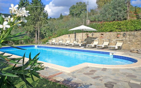 Villa Gelsomino: Schwimmbad, Eigentum, Haus, Freizeit, Grundeigentum, Wasser, Gebäude, Urlaub, Ferienort, Estate