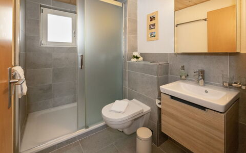 Chalet Reinhysi: Flooring, Interior Design, Armatur, Fussboden, Holz, Badezimmer, Sinken, Decke, Zapfhahn, Bad Sink