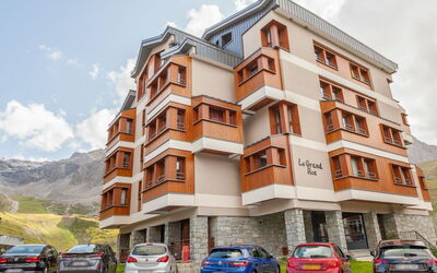 Tignes 392: Gebäude, Wohngebiet, Eigentum, Wohnung, Nachbarschaft, Haus, Die Architektur, \Stadt, Grundeigentum, Fahrzeug