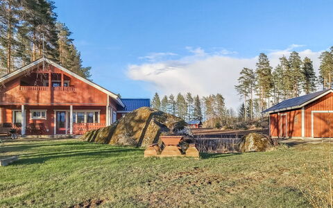 Sanninpirtti: Hütte, Haus, Zuhause, Gartenbauten, Abstellgleis, Blockhaus, Bauernhaus, Estate, Schuppen, Garten