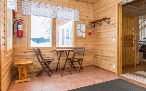 Sanninpirtti: Hütte, Haus, Zuhause, Gartenbauten, Abstellgleis, Blockhaus, Bauernhaus, Estate, Schuppen, Garten
