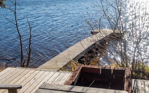 Putilanranta: Wasser, Holz, Dock, Promenade, Seebrücke, Hartholz, Bank, Planke, See, Walkway