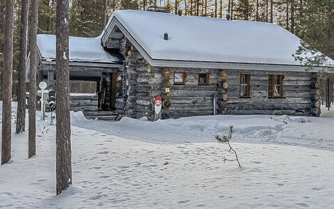 Rukanlumous 1: Schnee, Winter, Ast, Holz, Haus, Hütte, Zuhause, Dach, Einfrieren, Blockhaus