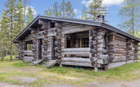 Kuontijärvi B: Holz, Abstellgleis, Hütte, Haus, Zuhause, Planke, Gartenbauten, Blockhaus, Hartholz, Veranda