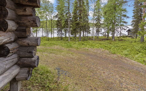 Kuontijärvi B: Holz, Abstellgleis, Hütte, Haus, Zuhause, Planke, Gartenbauten, Blockhaus, Hartholz, Veranda