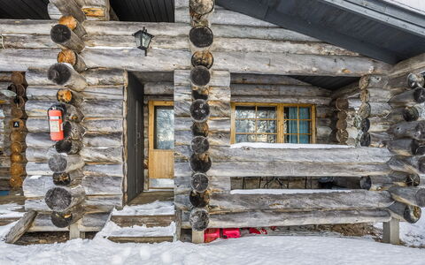 Kuontijärvi B: Holz, Abstellgleis, Hütte, Haus, Zuhause, Planke, Gartenbauten, Blockhaus, Hartholz, Veranda