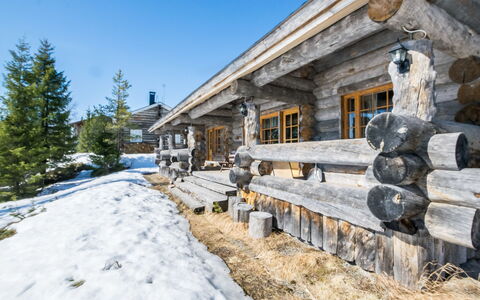 Iso-Karhu: Holz, Abstellgleis, Hütte, Haus, Zuhause, Planke, Gartenbauten, Blockhaus, Hartholz, Veranda