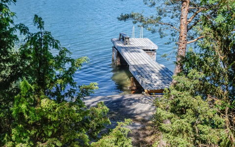 Rantasipi 1: Wasserweg, Bank, Wasserlauf, See, Hütte, Wald, Kanal, Reservoir, Blockhaus