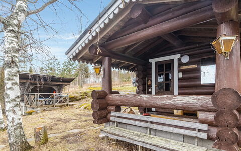 Aurinkotupa: Hütte, Haus, Zuhause, Gartenbauten, Abstellgleis, Blockhaus, Bauernhaus, Estate, Schuppen, Garten