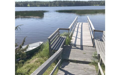 Kallioniemi: Wasser, Gewässer, Wasservorräte, Wasserweg, Natürliche Landschaft, Dock, Promenade, Bank, Seebrücke, See
