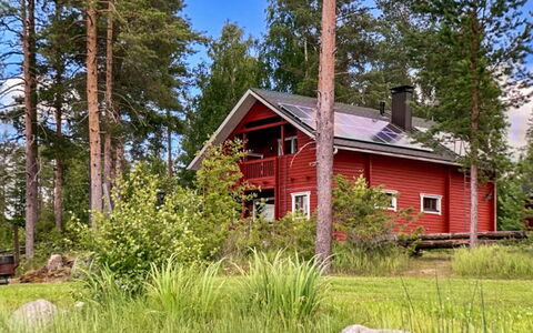 Kallioniemi: Hütte, Haus, Zuhause, Abstellgleis, Gartenbauten, Lärche, Garten, Blockhaus, Bauernhaus