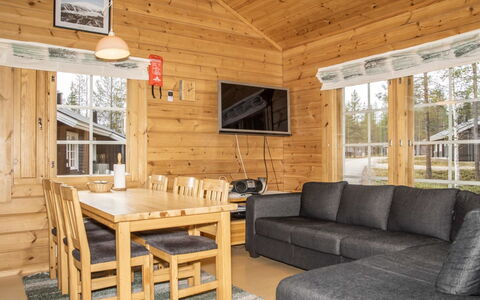 Lomaylläs H113 Pistopolku 5A: Wasserweg, Bank, Wasserlauf, See, Hütte, Wald, Kanal, Reservoir, Blockhaus