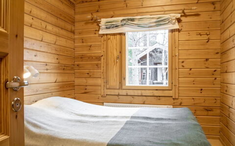 Lomaylläs H113 Pistopolku 5A: Wasserweg, Bank, Wasserlauf, See, Hütte, Wald, Kanal, Reservoir, Blockhaus
