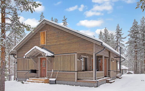 Kurunkynsi Ii: Holz, Hütte, Blockhaus, Wald, Schuppen, Gartenbauten, Lärche, Wald, Holzbeize