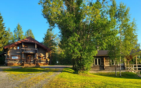 Eräkorven Kelotupa: Baum, Holz, Haus, Hütte, Zuhause, Landschaft, Ländliches Gebiet, Dach, Grundstueck, Blockhaus