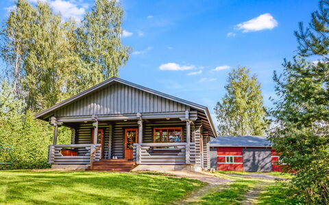 Marttalanmäki: Hütte, Dach, Zuhause, Haus, Grundstueck, Ländliches Gebiet, Abstellgleis, Estate, Blockhaus, Bauernhaus