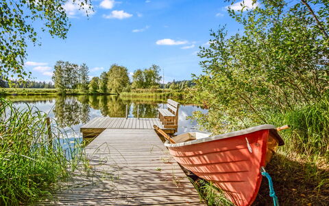 Marttalanmäki: Wasser, Gewässer, Grün, Natur, Natürliche Landschaft, Bank, Sommer, Wasserlauf, Reflexion, Wasserweg