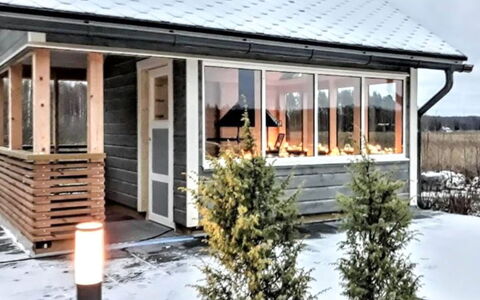 Villa Paasirinne a: Hütte, Haus, Zuhause, Gartenbauten, Abstellgleis, Blockhaus, Bauernhaus, Estate, Schuppen, Garten