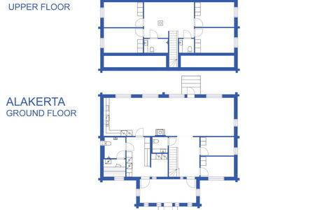 Tervakko: Hütte, Haus, Zuhause, Gartenbauten, Abstellgleis, Blockhaus, Bauernhaus, Estate, Schuppen, Garten