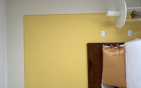 Gli Appartamenti Di Manuela: Gelb, Wand, Zimmer, Farbe, Holzbeize, Gips