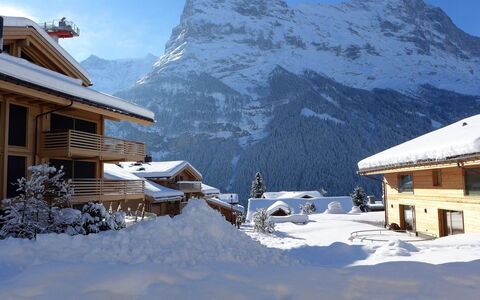 Chalet Butz: Schnee, Winter, Berg, Bergforms, Gebirge, Alpen, Himmel, Eigentum, Bergstation, Bergdorf