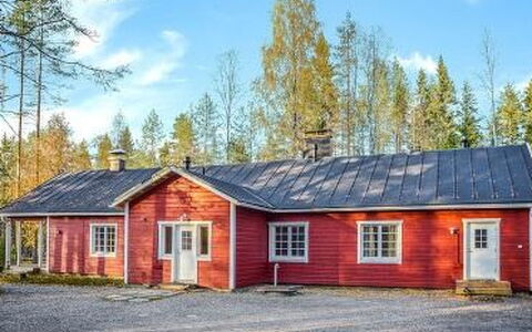 Puikkokoski: Holz, Hütte, Blockhaus, Wald, Schuppen, Gartenbauten, Lärche, Wald, Holzbeize