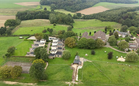 Bungalowpark Landsrade: Pflanze, Eigentum, Ökoregion, Natürlichen Umgebung, Baum, Natürliche Landschaft, Grundstueck, Vegetation, Gras, Wiese