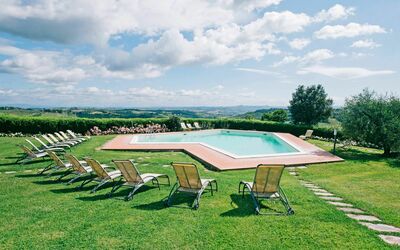 Coiano - San Gimignano, Toskana, Italien