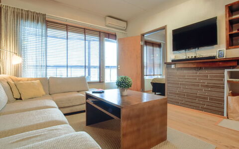 Tahko Spa Junior Suite Orange B6: Wohnung, Eigentumswohnung, Schwimmbad, Dock, Yachthafen, Resort, Hotel, Ferienort, Walkway
