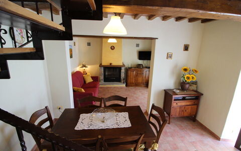 Poggio del Fabbro: Eigentum, Zimmer, Gebäude, Haus, Möbel, Grundeigentum, Interior Design, Esszimmer, Hütte, Tabelle