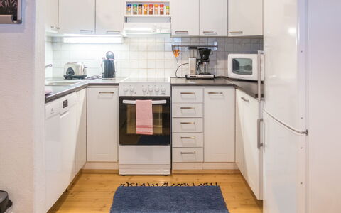 Purnukylä 4: Küchengerät, Küche, Major Appliance, Countertop, Holz, Flooring, Interior Design, Cabinetry, Fussboden, Haushaltsgerät
