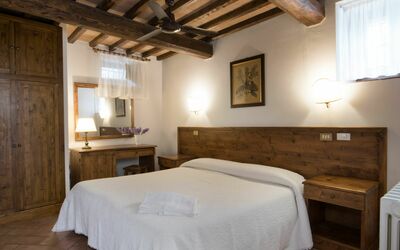 Suite 205: Schlafzimmer, Zimmer, Bett, Möbel, Eigentum, Strahl, Bettrahmen, Bettdecke, Gebäude, Decke