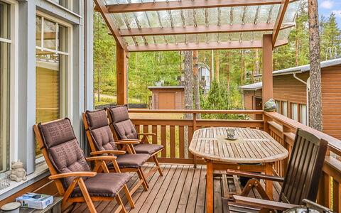Kolinpilvi: Möbel, Stuhl, Gartenmöbel, Tabelle, Holz, Tisch Im Freien, Küche & Esszimmer Tisch, Schatten, Garten, Regenschirm