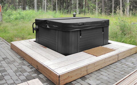 Villa Utu: Möbel, Stuhl, Gartenmöbel, Tabelle, Holz, Tisch Im Freien, Küche & Esszimmer Tisch, Schatten, Garten, Regenschirm